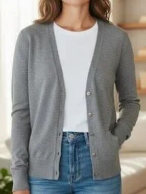 Ann Taylor Cashmere Cardigan. Sweater